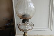 Antique oil lamp