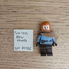 lego sw1224 ben kenobi, set 75336
