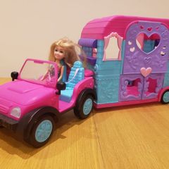 Sparkle Girlz Delux Caravan and Jeep Set
