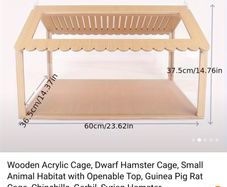 hamster cage & accessories
