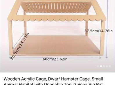 hamster cage & accessories