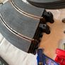Vintage Scalextric Job Lot. Track, Figures, Hut, Controllers, Power Unit & Spares Image 3