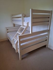 Treble bunk beds