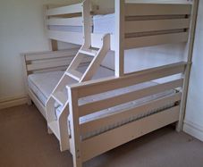 Treble bunk beds