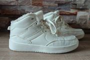 White High-Top Chunky Trainers  size 5