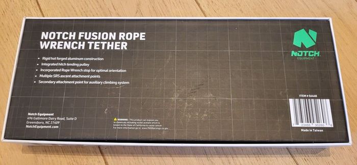 SRT Rope Wrench Tether New Arborist Tree Climbing
