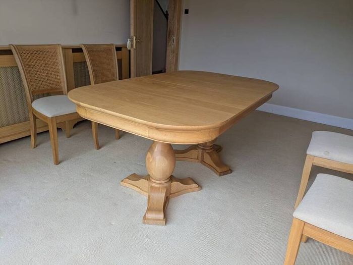 dining table and chairs