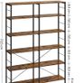 New Large 6 Level Bookcase - FREE P&P Image 2