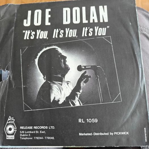 Joe Dolan, Its you PS 7", Irish  Showband