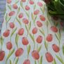 Table Runner "Tulips" - Spring, Easter table runner. Image 8