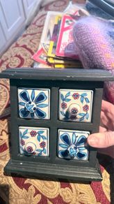 Ceramic storage drawers