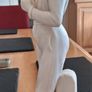 antique bisque statue Image 3