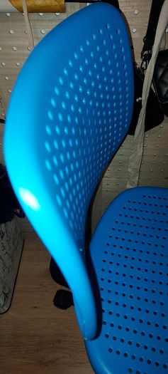 Ikea kids blue desk chair