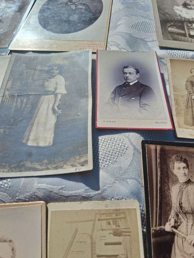 42 X Irish Victorian and Edwardian Studio Portrait Photos