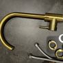 Franke 2-Way Kitchen Tap in Gold Image 2