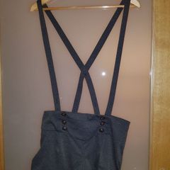 Grey Military Style Shorts