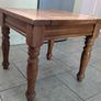 A small wooden side table Image 3