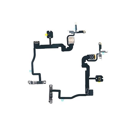 iPhone 11 Pro Max Replacement Power On Off Flex Ribbon Cable with Mic