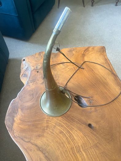 Vintage French Brass Hunting Horn