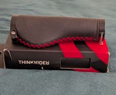 New ThinkRider Leather-Style Lock-On Bicycle Grips