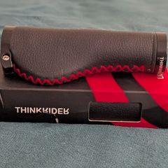 New ThinkRider Leather-Style Lock-On Bicycle Grips