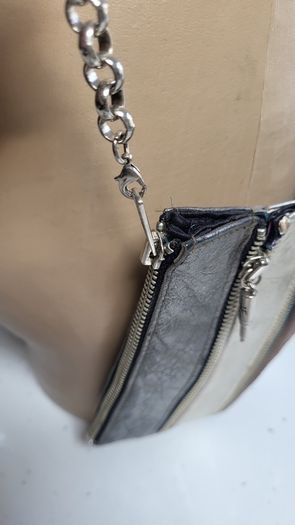 Louise Farnay metallic tones magnetic snatch crossbody bag - Rrp 129 dollars (New)