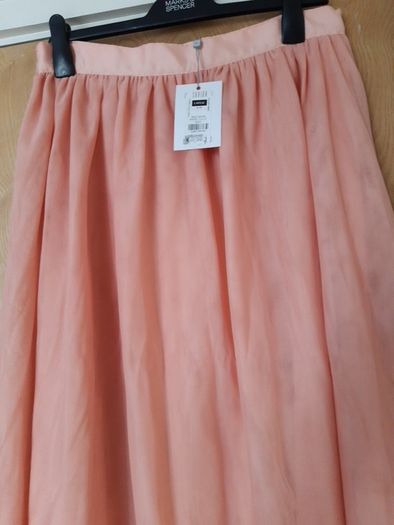 Savida Nectarine Angel Lined Mesh Skirt. S.L.(14).  B.N.W.T