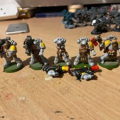 Warhammer 40k Space Wolves Long Fangs Squad 2nd edition Metal