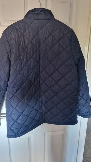 Ridge & Co. Diamond Quilted Jacket  Navy  Size XXL