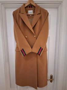 Zapara Camel 3/4 Lenght Coat - Size 10