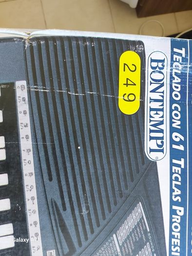 Bontempi System 5 Plus, 61 Professional key keyboard, Model No PM-746, with charger, headphones, songbooks,music sheet stand, new, never used