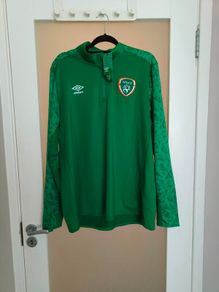 2020/21 Republic of Ireland Umbro Training 1/4-Zip Drill Top