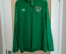 2020/21 Republic of Ireland Umbro Training 1/4-Zip Drill Top