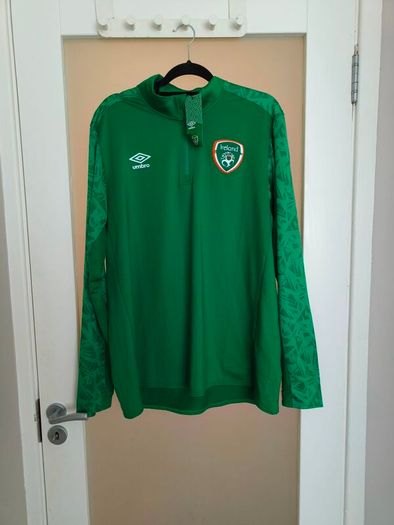2020/21 Republic of Ireland Umbro Training 1/4-Zip Drill Top