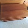 TV cabinet teak with inlay 30 inches wide 20 high 17 deep Image 2