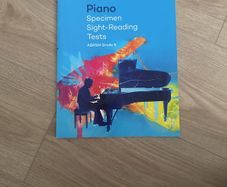 PIano specimen sight reading tests ABRSM grade 8 piano book