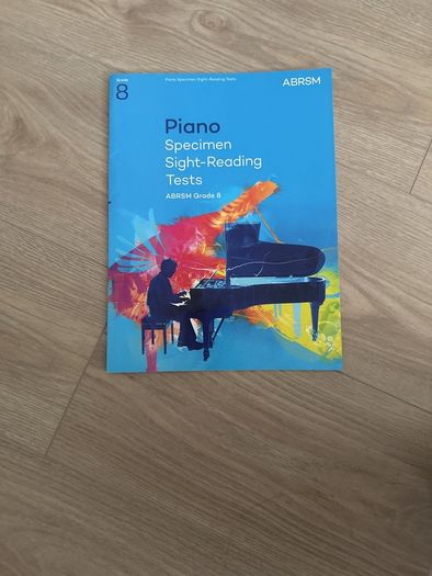 PIano specimen sight reading tests ABRSM grade 8 piano book