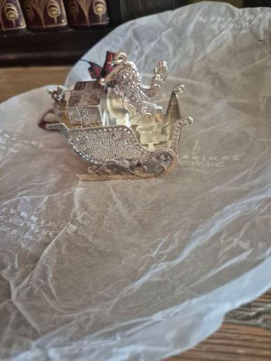 Santa Sleigh  Christmas Decoration