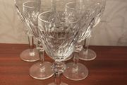 Set of 6 Vintage Waterford Crystal Sherry  Port  Liqueur Glasses