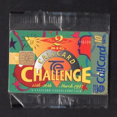 1997 Ireland 2nd Big Challenge Callcard fair in 1997 (ODS2) Call card new in packaging