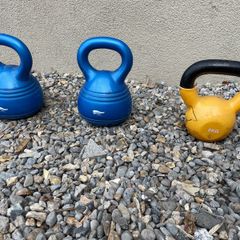 Kettle bells (x3)