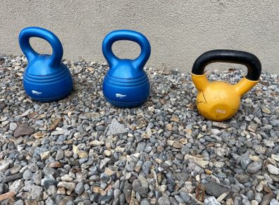 Kettle bells (x3)