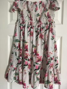 Off the shoulder summer dress