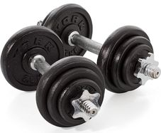 Dumbbells York weight set