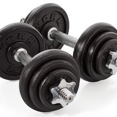 Dumbbells York weight set