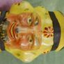 Antique Prattware Satyr Yelow Jug c.1800 - hand-made handle Image 5