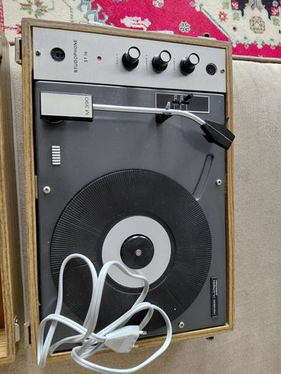 Vintage retro record player Studophone ST 16 made in France