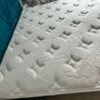 Complete King Size Bed Set: King Coil Mattress, Respa Half-Ottoman Base & Matching Headboard (With Receipt) Image 3