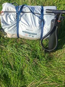 Quecha airseconds 4.1 fresh and black tent + pump