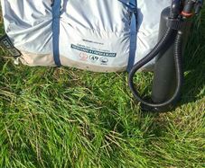 Quecha airseconds 4.1 fresh and black tent + pump
